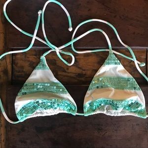 Sequin Victoria’s Secret bikini top